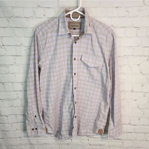 Men's True Measure button-down shirt, size Medium